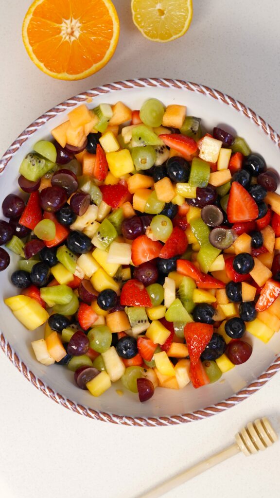 Fruit salad cover